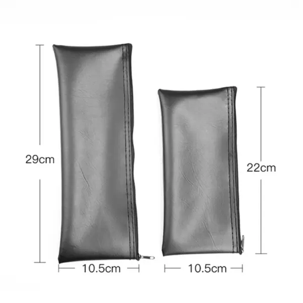 2-Pack Leather Microphone Storage Cases for Shure Wireless - Image 6
