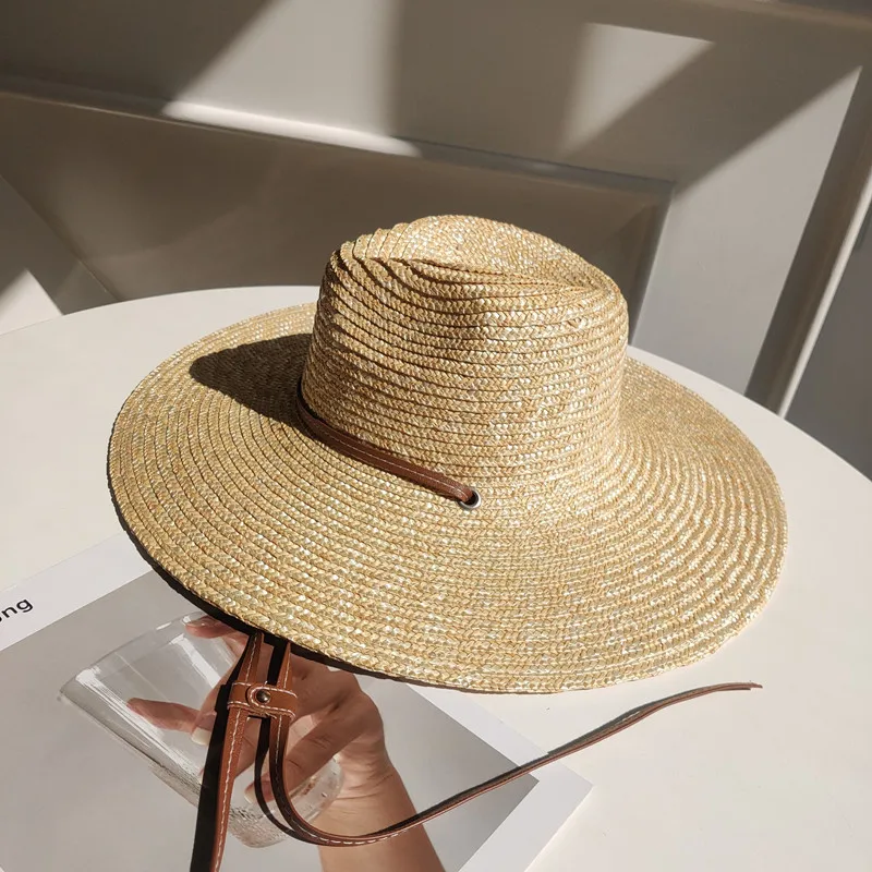 2024 Women's Straw Sun Hat with Wide Brim 7 2024 Women's Straw Sun Hat with Wide Brim - Image 7