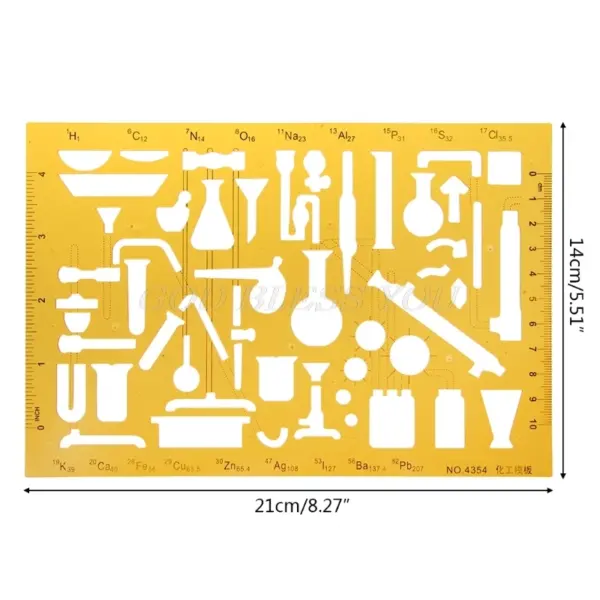 K Resin Geometric Template Ruler Stencil - Image 9