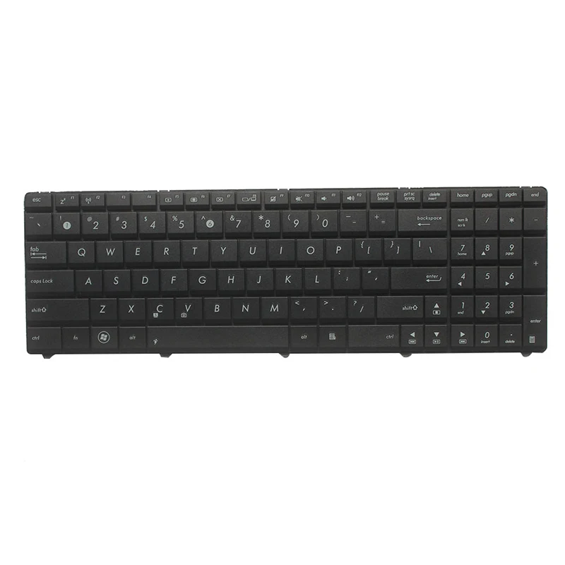 Asus Laptop Keyboard Replacement Black QWERTY 3 Asus Laptop Keyboard Replacement Black QWERTY - Image 3