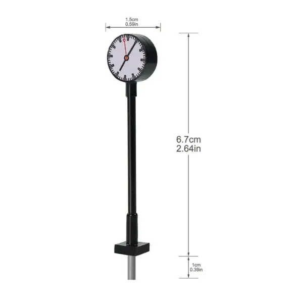 HO Scale Train Station LED Lamp Set LQS62 - Image 2