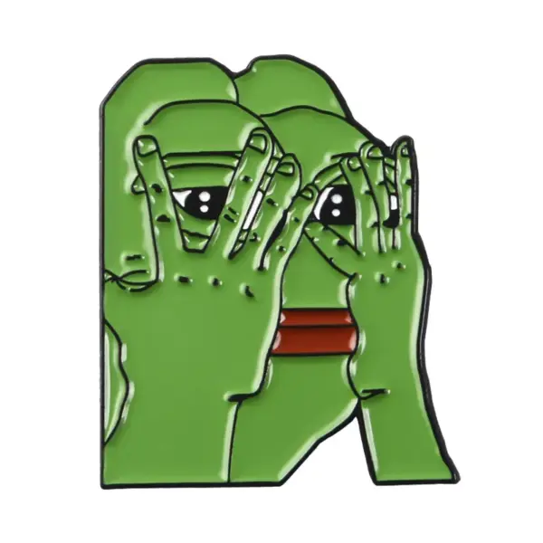 Pepe The Frog Meme Enamel Pin Badge for Bags - Image 21