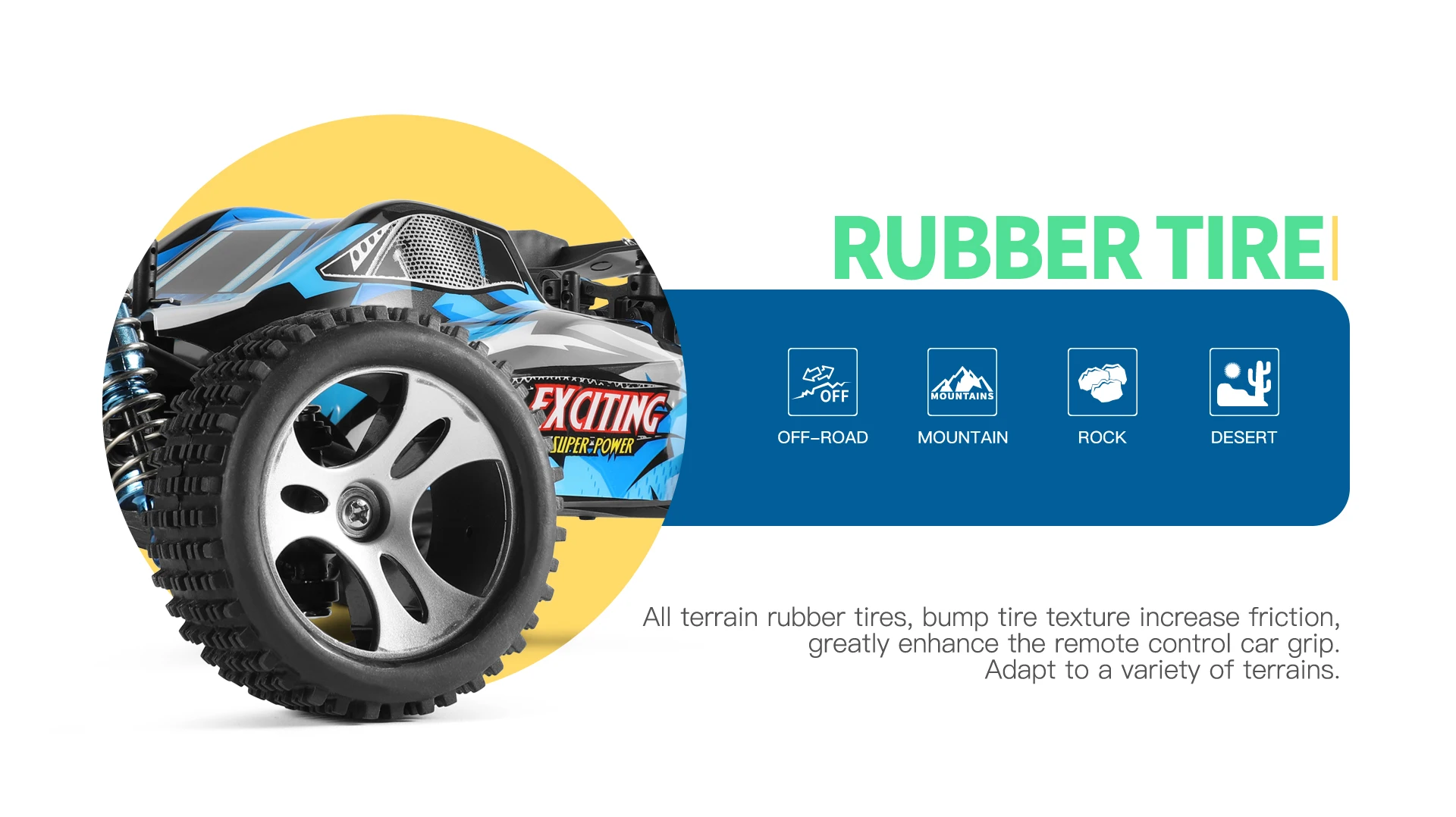 Wltoys 184011 1/18 RC Car 4WD High Speed 19 Wltoys 184011 1/18 RC Car 4WD High Speed - Image 19