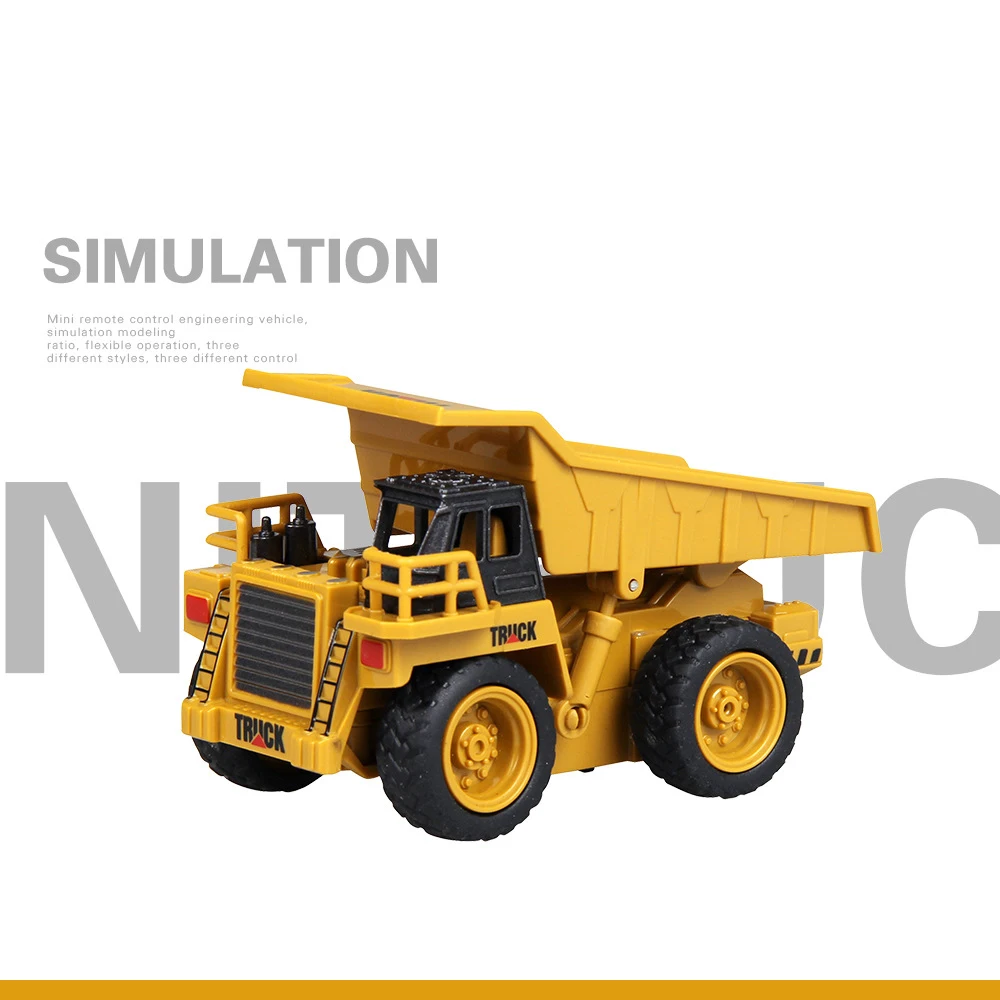 1:64 Mini Remote Control Construction Vehicle 10 1:64 Mini Remote Control Construction Vehicle - Image 10