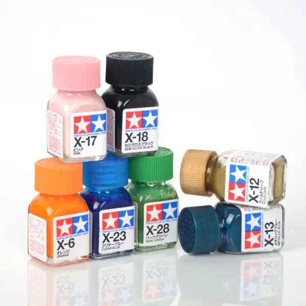 10ml Tamiya Enamel Paint X1-X24 for Modeling - Image 3