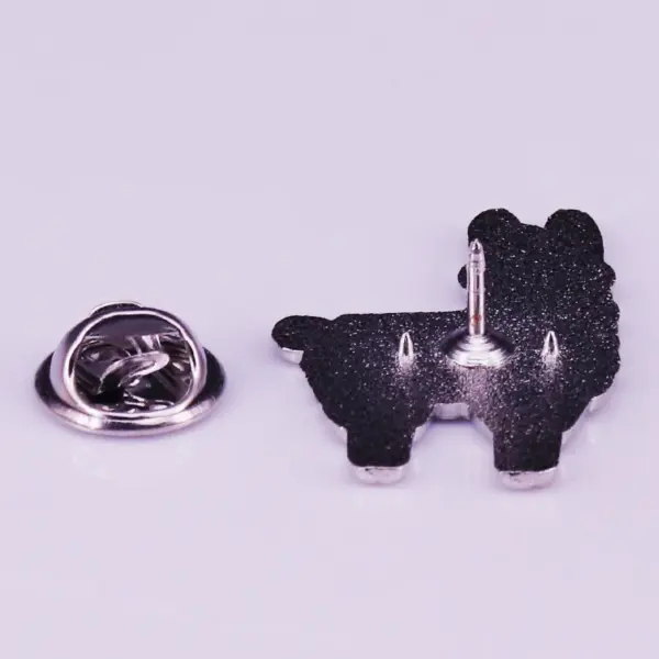Cool Llama Enamel Pin Badge for Alpaca Lovers - Image 2