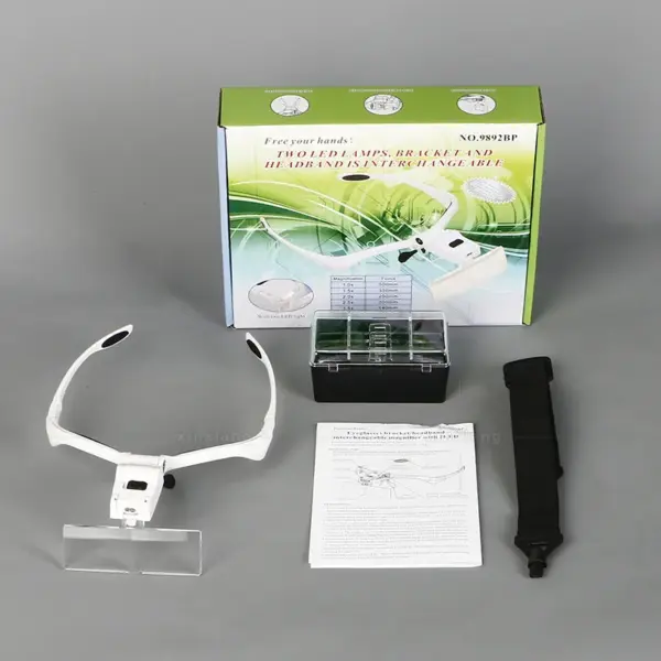 Headband LED Magnifier with 5 Lens Options - Image 6