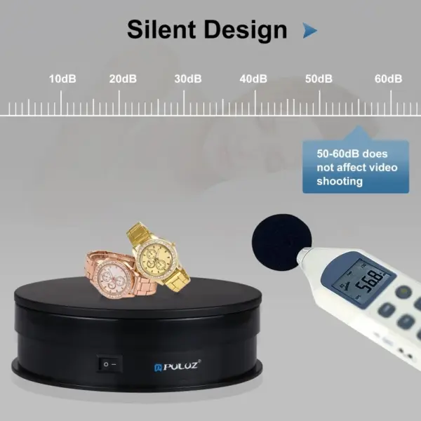 USB Electric Rotating Turntable Display Stand - Image 5