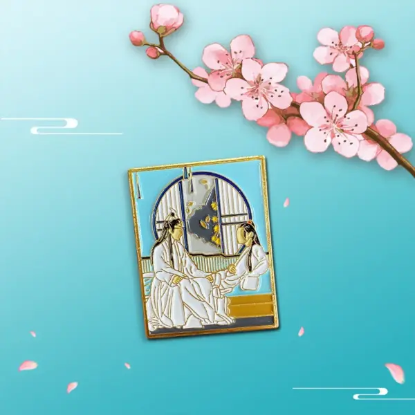 Chinese Drama The Untamed Enamel Pin Mo Dao Zu Shi Badge - Image 4