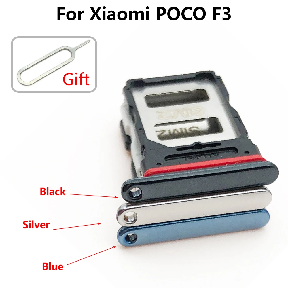 Xiaomi Poco X3 NFC SIM Card Tray Holder 6 Xiaomi Poco X3 NFC SIM Card Tray Holder - Image 6