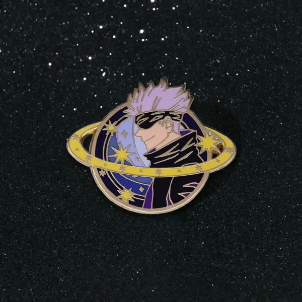 Jujutsu Kaisen Satoru Gojo Enamel Pin Badge - Image 3