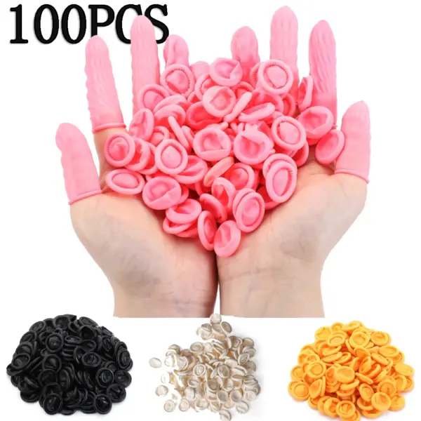 Disposable Latex Finger Cots for Precise Tasks - Image 3