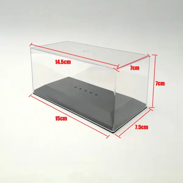 Display Case for 1/43 Model Cars 15cm Acrylic Dustproof - Image 4