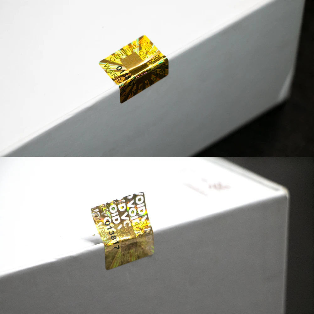 Golden Tamper Evident Security Seal Stickers 5 Golden Tamper Evident Security Seal Stickers - Image 5