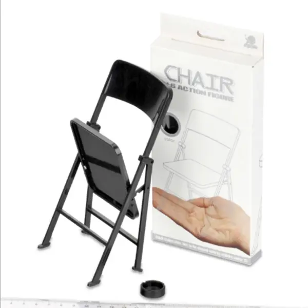 1/6 Scale Folding Chair for Action Figures - Image 2