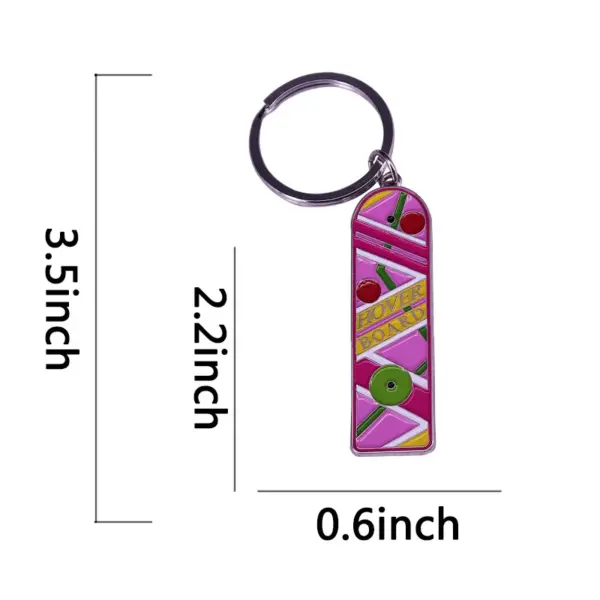 Back To The Future Hoverboard Keychain SKU1005002039525982 - Image 3