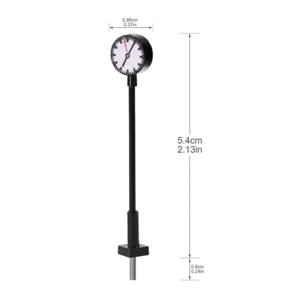 HO Scale Train Station LED Lamp Set LQS62 - Image 3