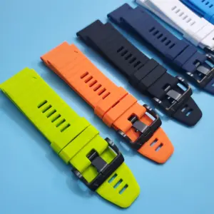 Silicone Watchband for Garmin Fenix 7X/6/5 21 H63878407229d478bb12f0054c154fff0G