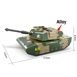 Metal Military Tank Clockwork Toy Model 23 H6778a526259c42f1ad85c526570dfeb1M