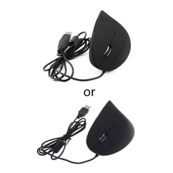 Ergonomic Wired Vertical Mouse for Left Hand - Image 2