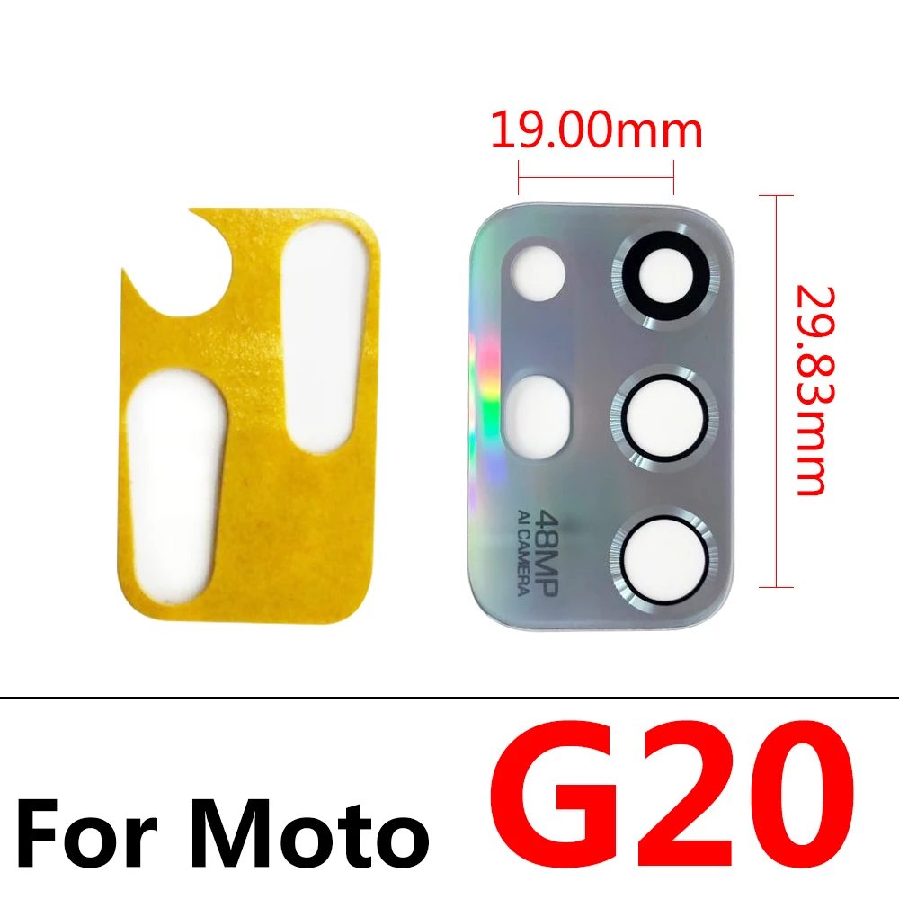 2Pcs Rear Camera Lens for Motorola Phones 20 2Pcs Rear Camera Lens for Motorola Phones - Image 20