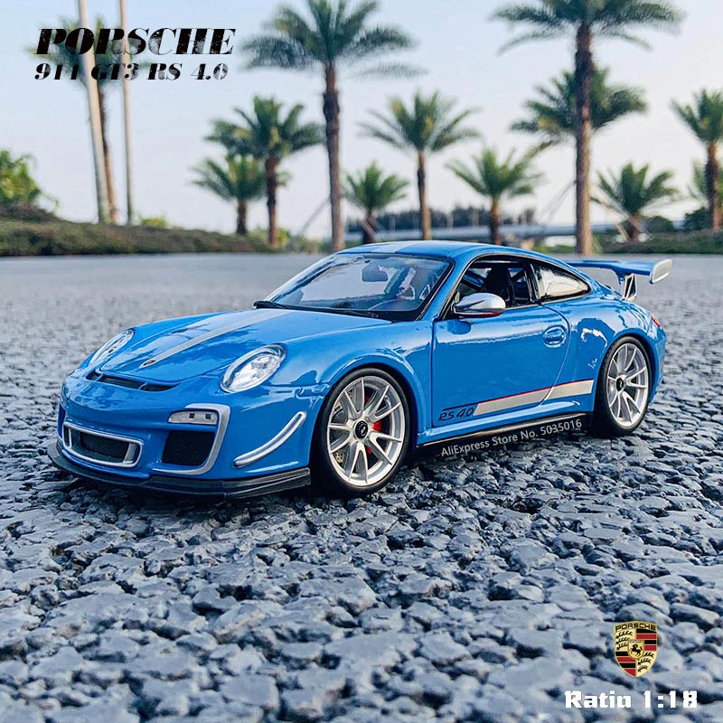 Bburago 1:18 Porsche 911 GT3 RS Diecast Model 7 Bburago 1:18 Porsche 911 GT3 RS Diecast Model - Image 7