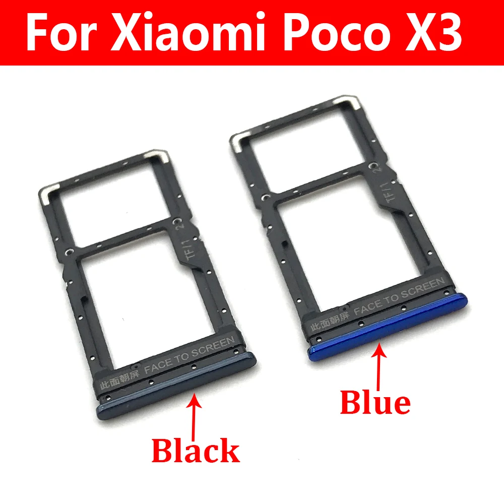 Xiaomi Poco X3 NFC SIM Card Tray Holder 4 Xiaomi Poco X3 NFC SIM Card Tray Holder - Image 4