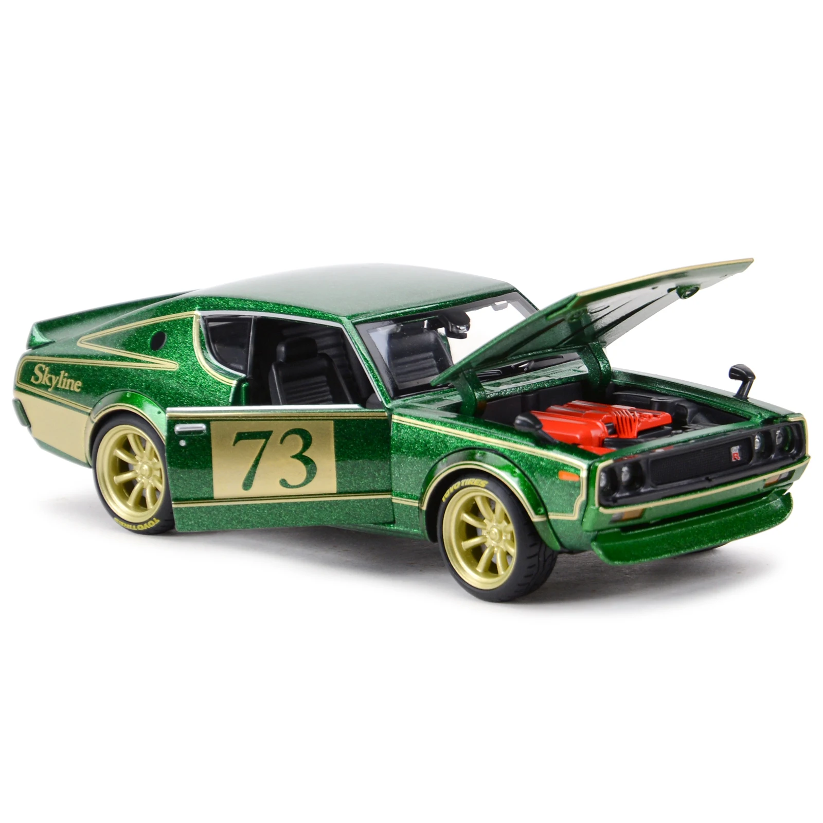 Maisto 1:24 1973 Nissan Skyline Model Car 2 Maisto 1:24 1973 Nissan Skyline Model Car - Image 2