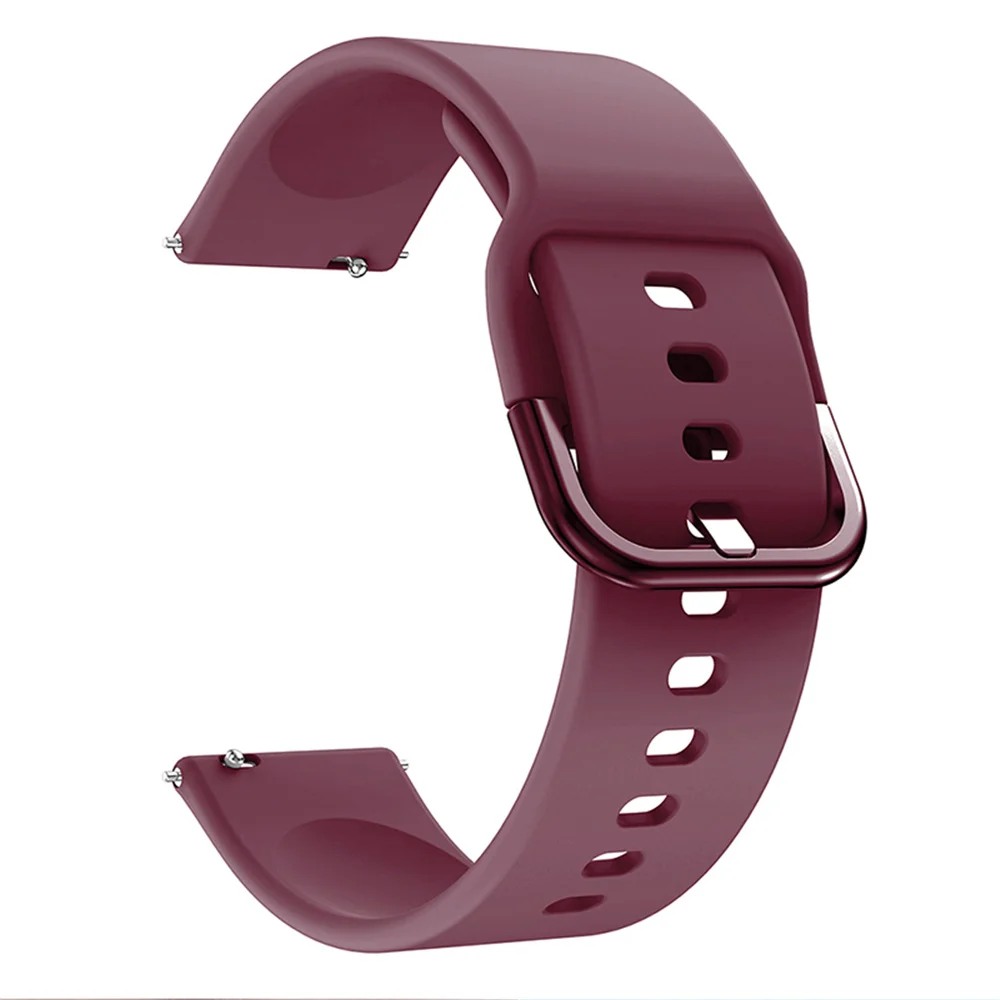 20mm Silicone Strap for Amazfit GTS 2 Mini and More 11 20mm Silicone Strap for Amazfit GTS 2 Mini and More - Image 11