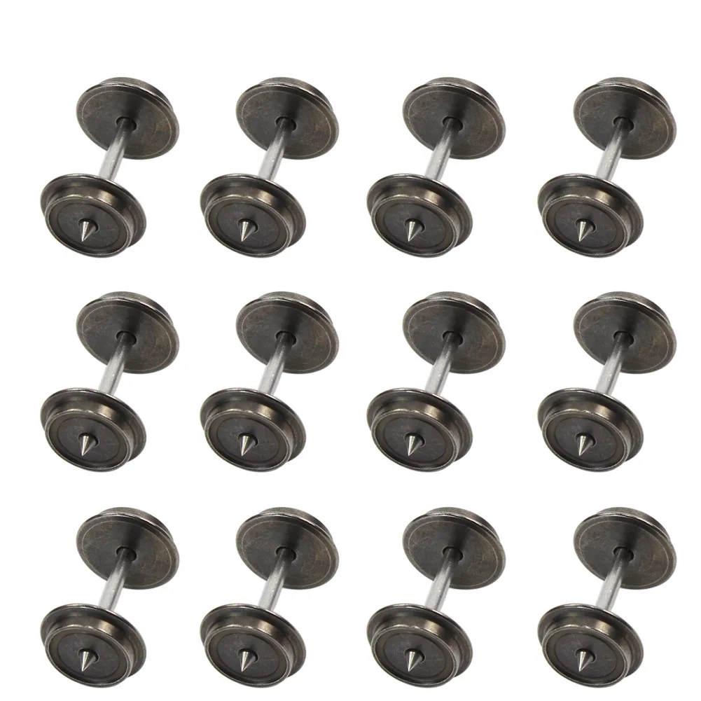 Evemodel HO Scale Metal Wheelsets 12/24pcs 6 Evemodel HO Scale Metal Wheelsets 12/24pcs - Image 6