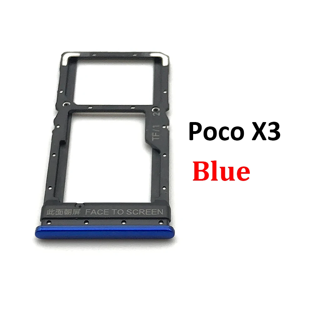Xiaomi Poco X3 NFC SIM Card Tray Holder 8 Xiaomi Poco X3 NFC SIM Card Tray Holder - Image 8