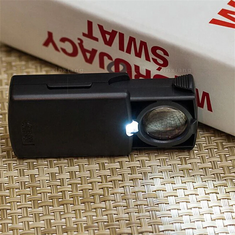 30X Black Handheld Magnifier for Inspection 4 30X Black Handheld Magnifier for Inspection - Image 4
