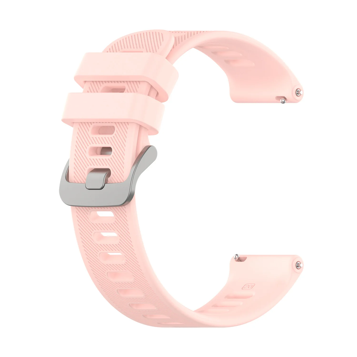 20mm Silicone Strap for Garmin Forerunner 55 15 20mm Silicone Strap for Garmin Forerunner 55 - Image 15