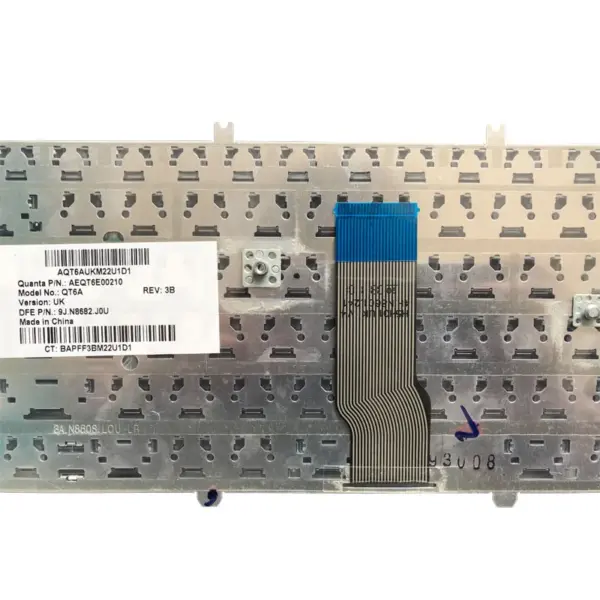 Silver UK Keyboard for HP Pavilion DV5 Series - Image 5
