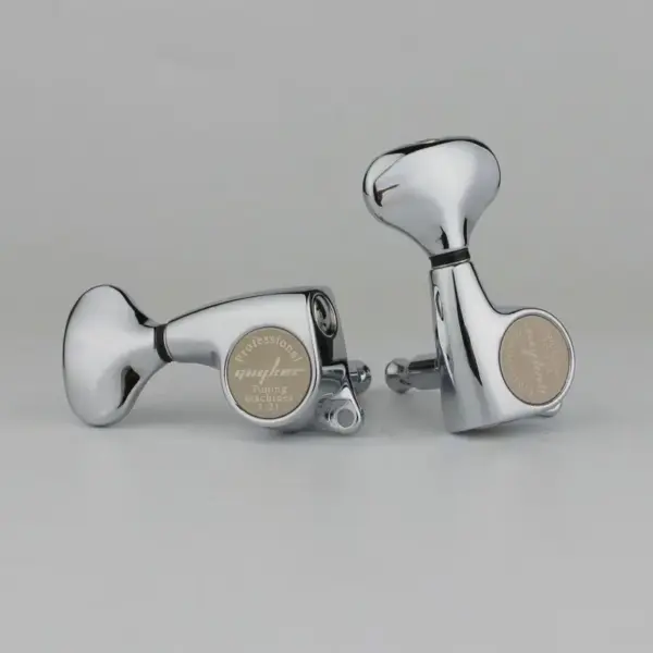 Guyker 3R3L Chrome Guitar Tuner Set - Image 4
