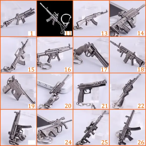 Steyr AUG A1 Metal Keychain Accessory - Image 6