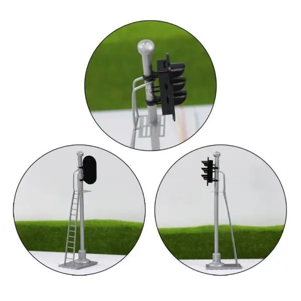 HO Scale Railway Signal Blocks with LEDs Set of 3 - Image 3
