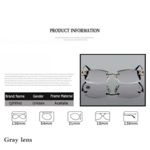 QIFENG Rimless Reading Glasses Model QF291 13 HTB1I3F X.zrK1RjSspmq6AOdFXaa