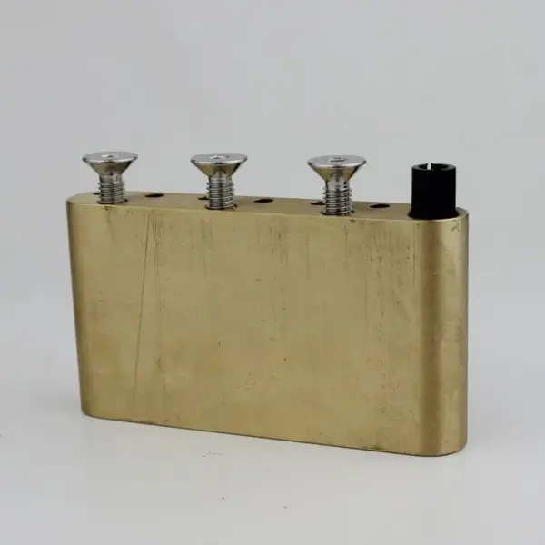 Brass Block for PRS Style Tremolo Bridge - Image 5