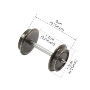 Evemodel HO Scale Metal Wheelsets 12/24pcs 9 HTB1KfRdSFXXXXbnXVXXq6xXFXXXq