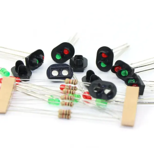 HO Scale Railway Signal LED Set 10 Pieces - Image 2
