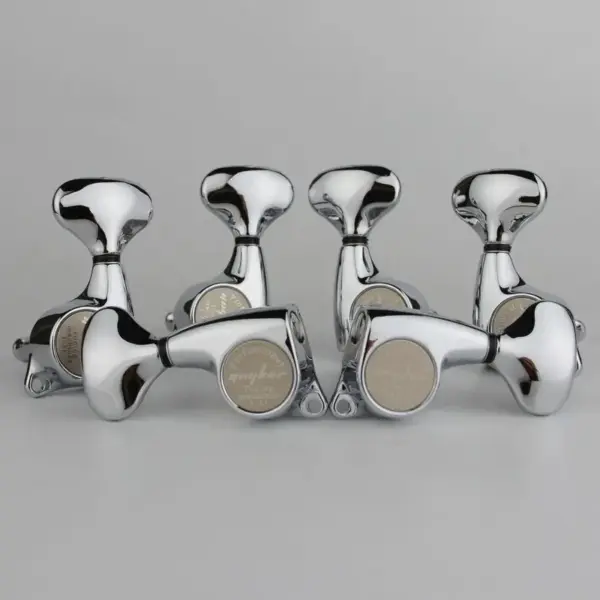 Guyker 3R3L Chrome Guitar Tuner Set - Image 2