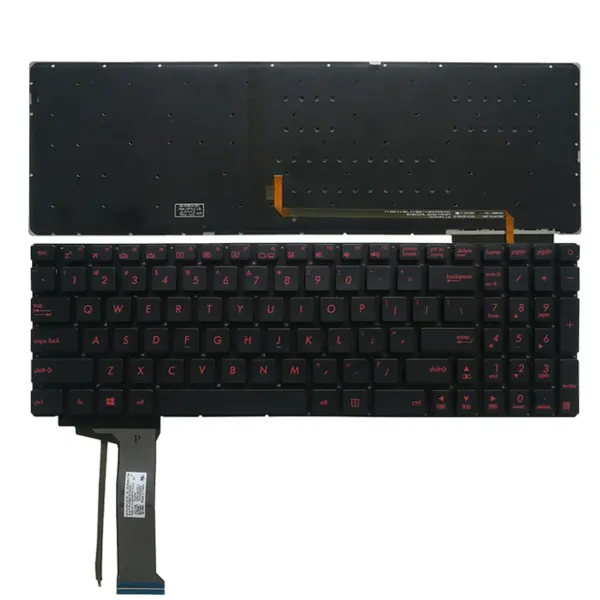 US Backlit Keyboard for ASUS GL551 Series - Image 7