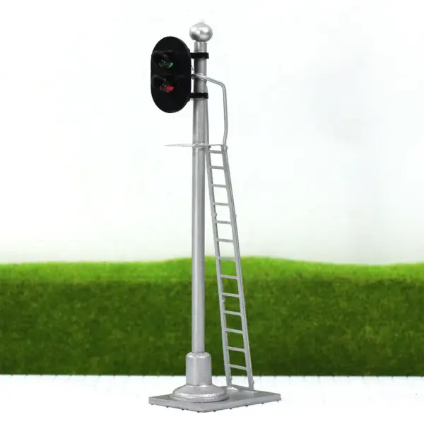 HO Scale Traffic Signal Set with 2-Lights 3pcs - Image 5