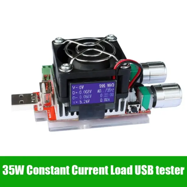 35W USB Load Tester with Adjustable Current - Image 6