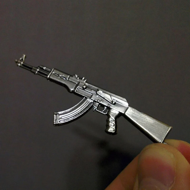 AK-47 Metal Replica Keychain Model 2 AK-47 Metal Replica Keychain Model - Image 2