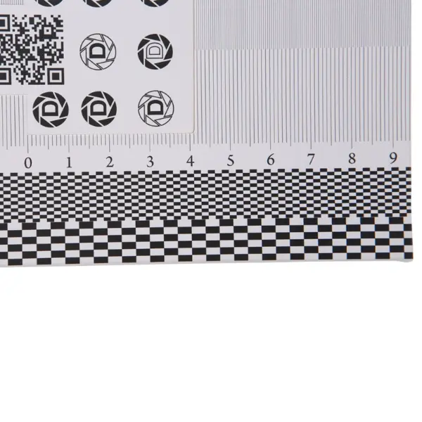 Camera Lens Focus Calibration Card for Precise Autofocus Adjustment - Image 5
