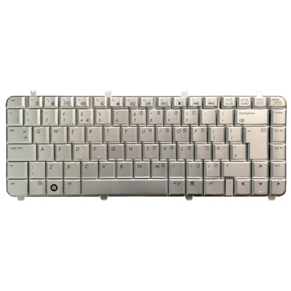 Silver UK Keyboard for HP Pavilion DV5 Series - Image 2