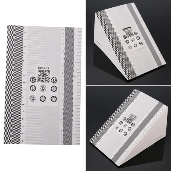 Camera Lens Focus Calibration Card for Precise Autofocus Adjustment - Image 3