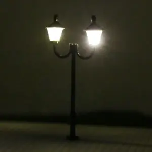 HO Scale 10pcs Vintage Street Lamps Set LYM26 7 HTB1khCPoLiSBuNkSnhJq6zDcpXaG